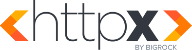 httpX by BigRock logo